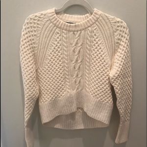 Banana Republic cream sweater